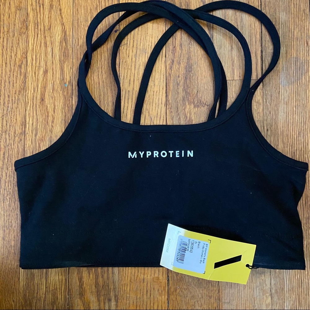 Black Sports Bra